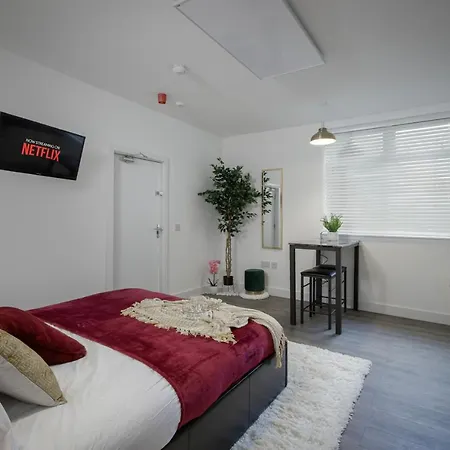 King Sized Luxury - Stylish Studio Flat Blackpool Exterior foto